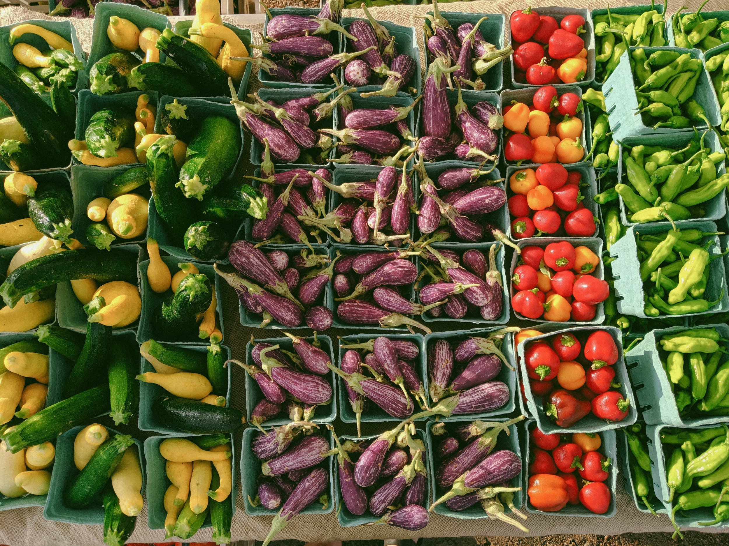 Various vegetables from Wild Hope Farm